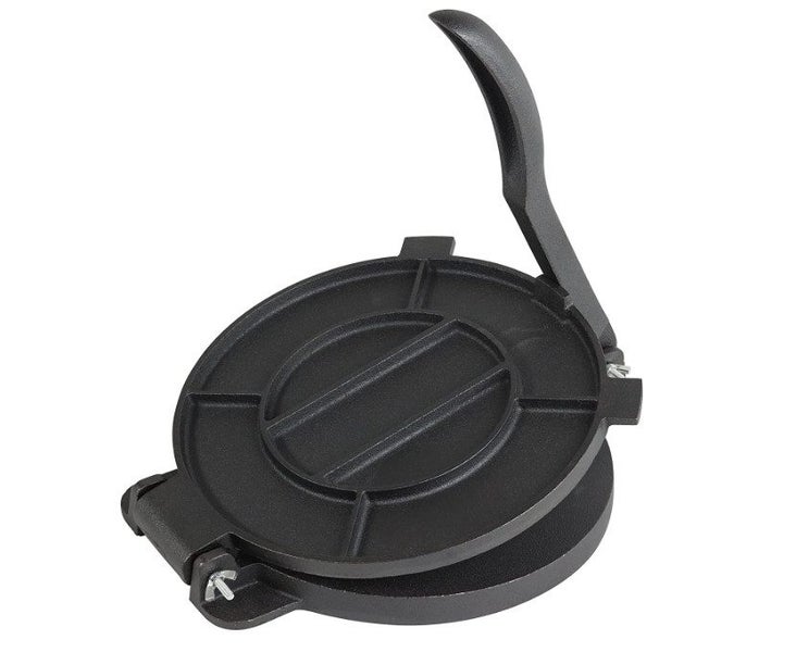 Cast Iron Tortilla Press Tortilla Maker Roti Maker (20cm Size) Carousel 1
