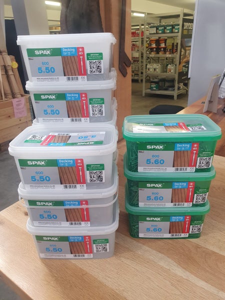 SPAX VALUE BOX, 5 x 50mm DECKING SCREWS - 600 PIECE Carousel 1