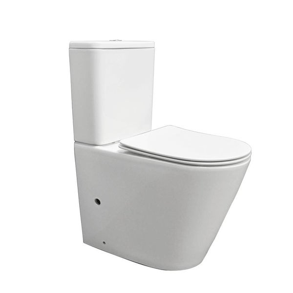 Toilet Suite Rimless Flush BTW LEN088H Extra Height Carousel 1