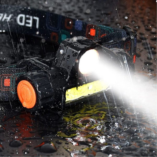 Rechargeable Lamp Head Torch LED Headlamp Flashlight *Over Stocked* Carousel 1