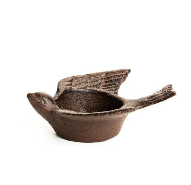 Cast Iron Bird Tealight Holder Candle Holder Ash Tray Carousel 2