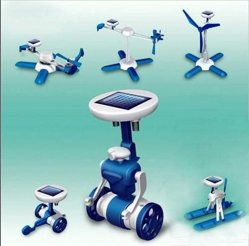 6 In 1 Educational Solar Power Energy Robot Kit Carousel 2