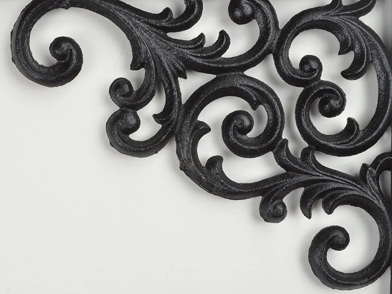 Shelf Bracket Black Cast Iron Ornate Vine Pattern (BB002) Carousel 5