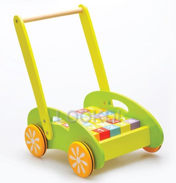 Wooden Blocks with trolley Carousel 1