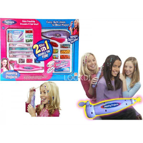 Hair Beader and Bracelets Beader for Girls62933722607618111