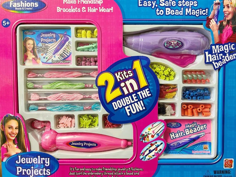 Hair Beader and Bracelets Beader for Girls62933722607618113