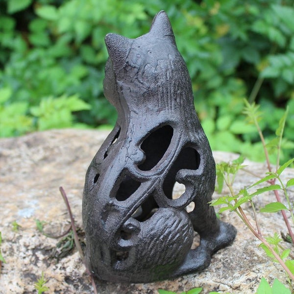 Cast Iron Crafts Cat Ornaments Carousel 2