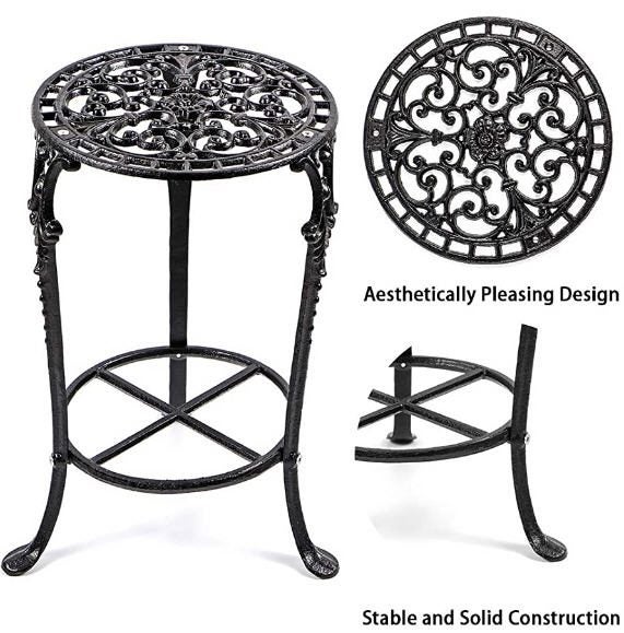 Cast Iron Pot Plant Stand Carousel 1