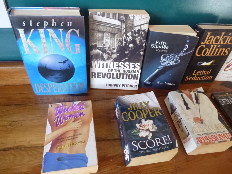 9 Books-S-King, 50 Shades, etc Carousel 2
