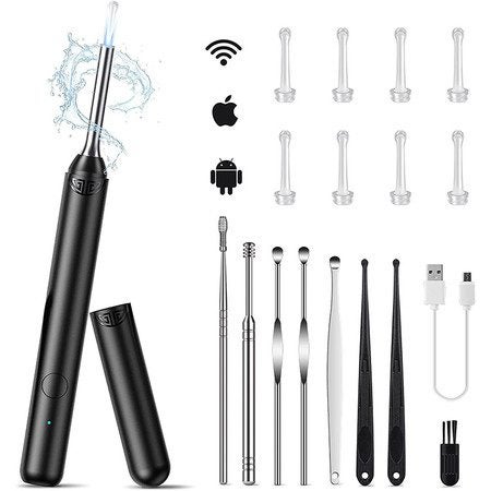 Ear Wax Removal Tool Kit with Camera Ear Wax Cleaner with Light Carousel 1