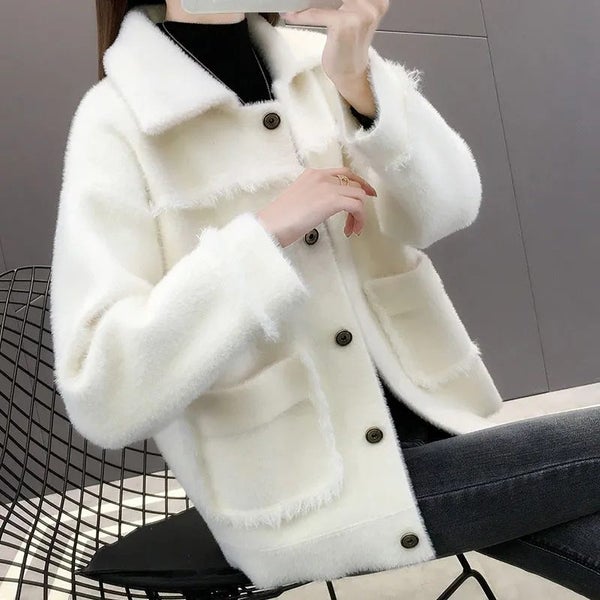 Imitation Mink Coat Women's Clothing New Korean Autumn Winter Carousel 1