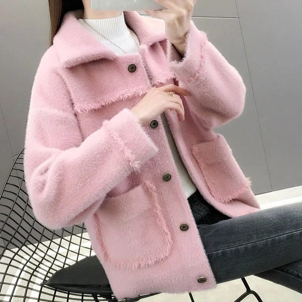 Imitation Mink Coat Women's Clothing New Korean Autumn Winter Carousel 2