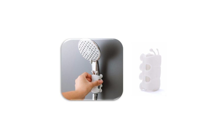 PTN Suction Cup Shower Head Holder Self Adhesive Bathroom Removable Silicone Carousel 1