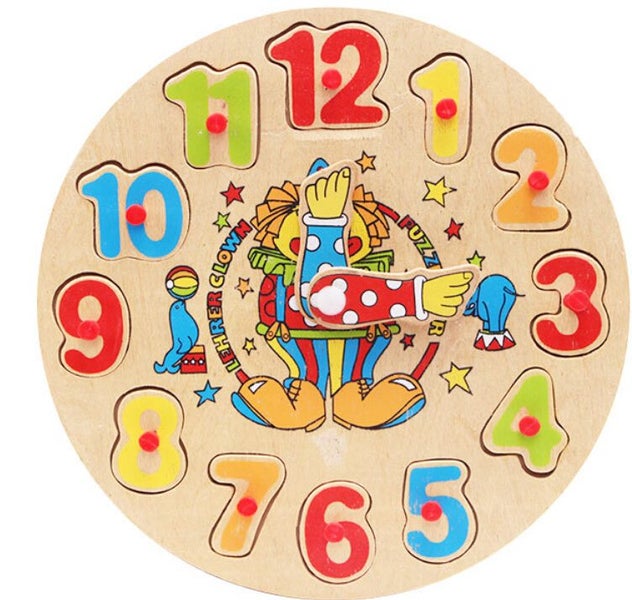 Wooden clock *2 $Special$ Carousel 1