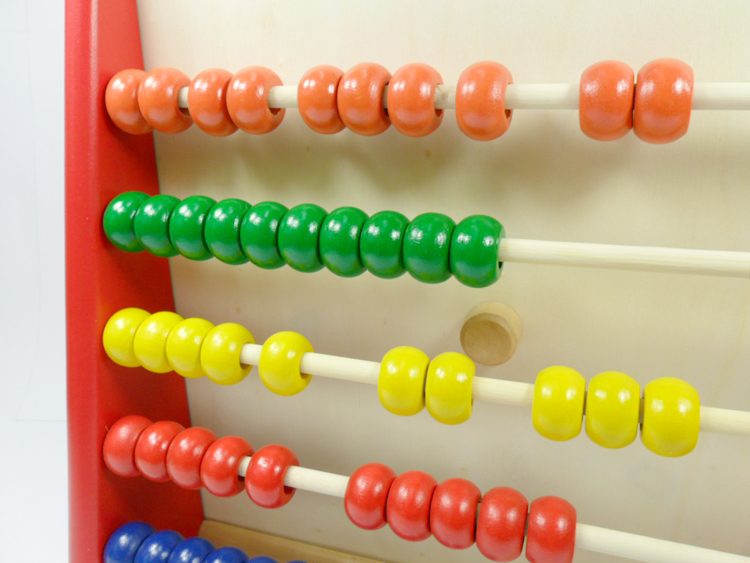 Wooden Toy 2 in 1 Abacus Clock Carousel 6