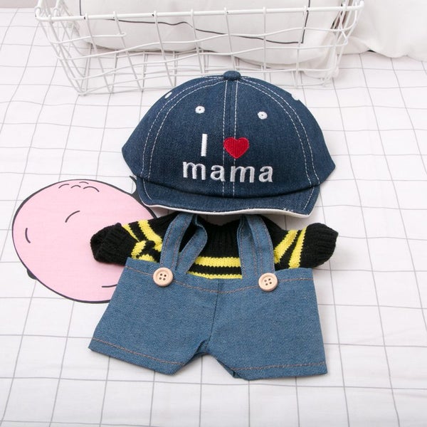 Doll Accessories for 30cm Lalafanfan Yellow Duck Plush Dolls Clothes Carousel 7