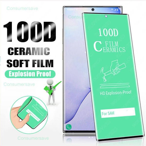 100D Full Screen Glue Ceramic Hydrogel Film For Samsung Galaxy S22 Ultra Carousel 1