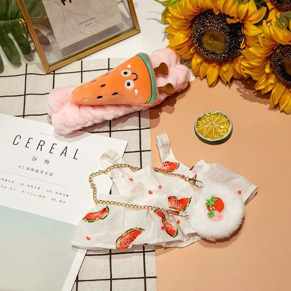 30cm LaLafanfan Cafe Duck Plush Toys LaLafanfan Clothes Cartoon Carousel 1