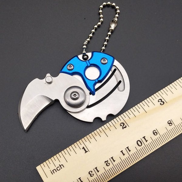 Keychain Screwdriver Multifunctional Hex Coin Outdoor EDC Tool Hex Carousel 4