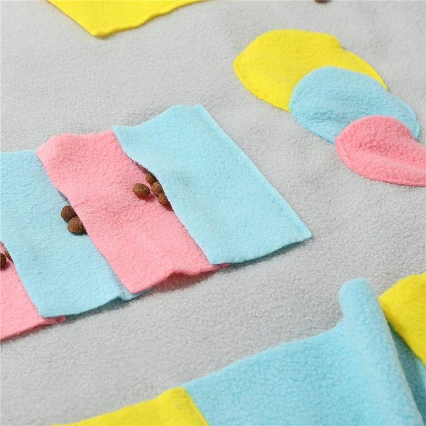 Pet Dog Snuffle Mat Pet Tibetan Food Slow Feeding Toys Increase IQ Carousel 7