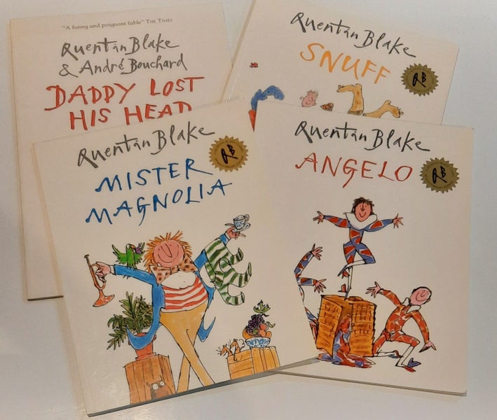 Books By Quentin Blake ×4 ^ Carousel 1