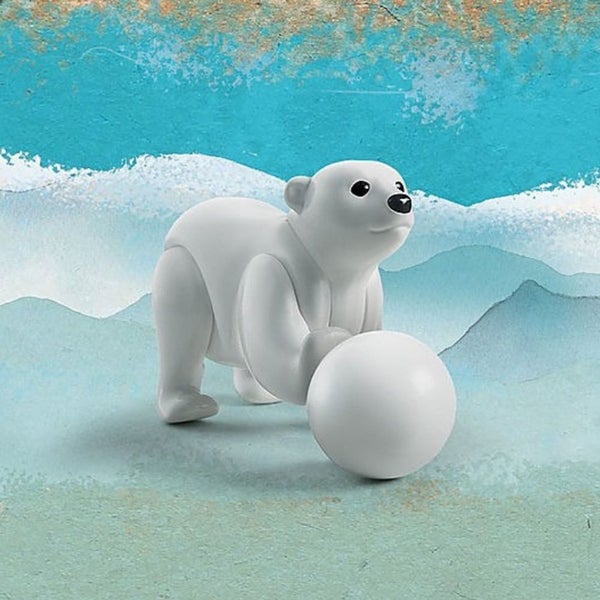 Playmobil Wiltopia Young Polar Bear Carousel 2