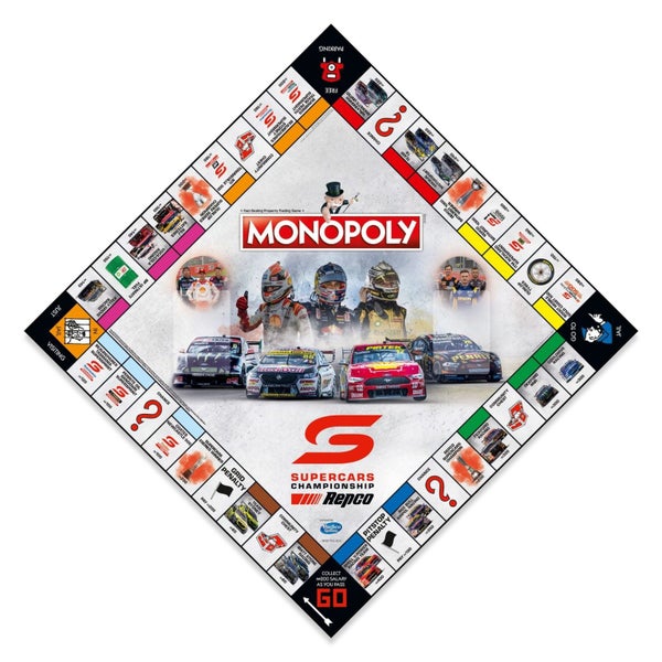 Supercars Monopoly Carousel 2