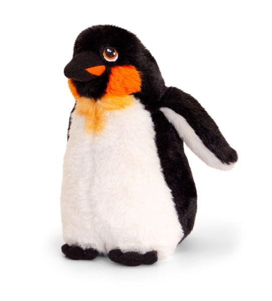 Keeleco 20cm Emperor Penguin Kids Soft Animal Plush Stuffed Toy 3y+ Black Carousel 1