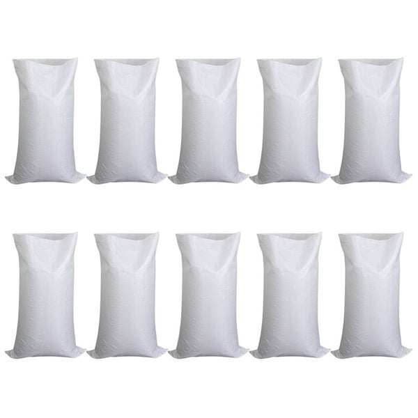 5 10pcs Flood Sandbags Flood Control Belt Pp Sandbag Flood Bag Thickened Floo... Carousel 1