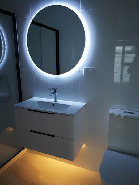 900MM LED Round Mirror Carousel 1