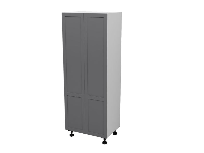 Kitchen Cabinet Flat Pack Pantry Double Door - 700mm W - great quality Carousel 2