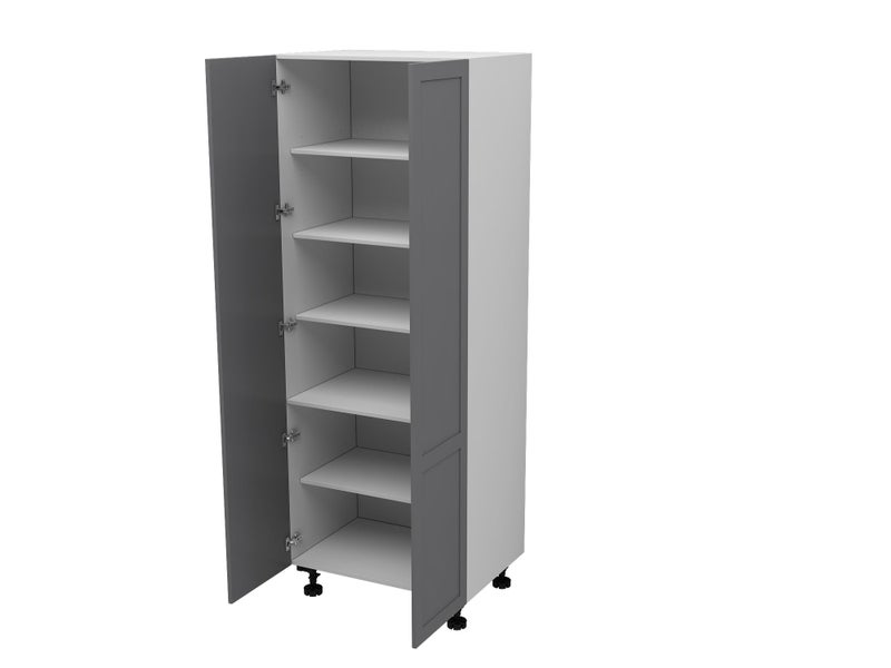 Kitchen Cabinet Flat Pack Pantry Double Door - 700mm W - great quality Carousel 1