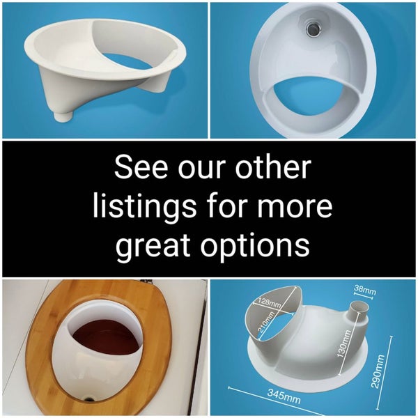 Large Top Model - Urine Separator for your DIY Compost Toilet Carousel 14