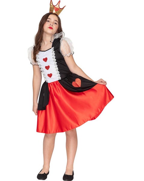 Wonderland Queen of Hearts Deluxe Toddler Costume Carousel 1