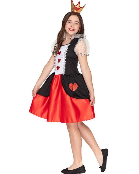 Wonderland Queen of Hearts Deluxe Toddler Costume Carousel 2
