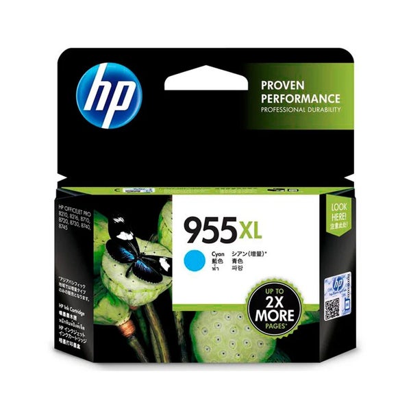 HP 955XL Cyan Ink Cartridge Toner L0S63AA Carousel 1