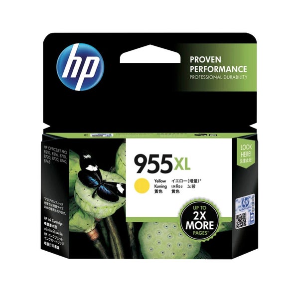 HP 955XL Black Cyan Magenta Yellow High Yield 4 Ink Cartridge Value Pack Carousel 5