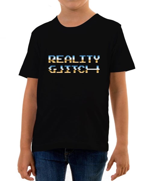 Reality Glitch Reality Glitch Retro Pixel Kids T-Shirt Carousel 1