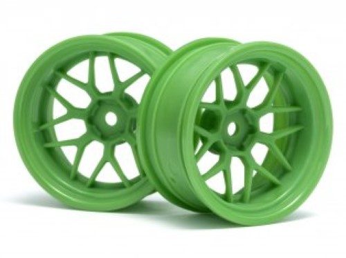 Radio Control - 1/10 W: Tech 7 Green 9mmOS Carousel 1