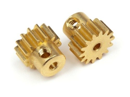 Radio Control - Ion Brass Pinion Gear 14T (2) Carousel 1