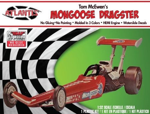 Plastic Kitset - 1/32 SNAP America Rail Dragstr Carousel 1