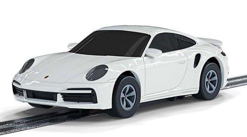 Slot Car Accessories - Micro 9v Porsche 911 Turbo Whi Carousel 1