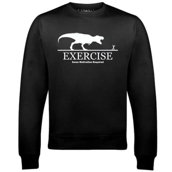 Reality Glitch Exercise Motivation Required Mens Sweatshirt Carousel 1