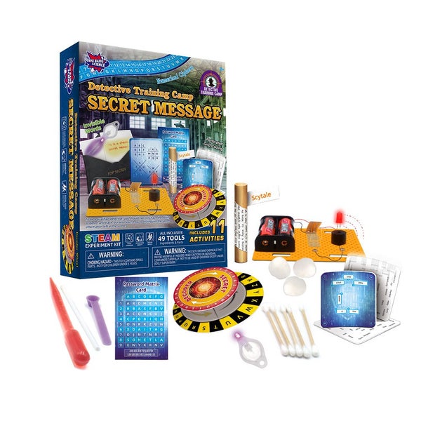 Volans Detective Training Science Kit - Secret Message STEM / DIY kit Carousel 1