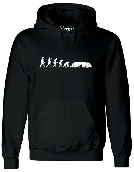 Reality Glitch Evolution of Rugby Mens Hoodie Carousel 1