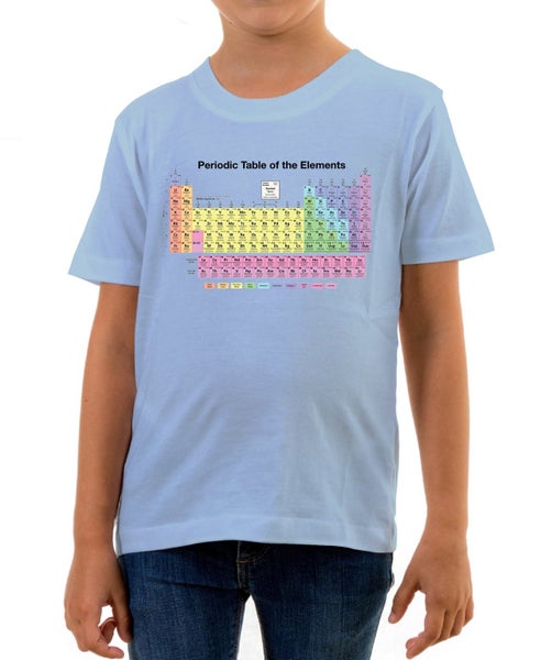 Reality Glitch Periodic Table Kids T-Shirt Carousel 1