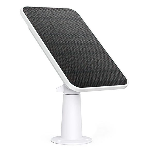 Solar Panel Charger for eufy Cam 2/2 Pro/2C/2C Pro/SoloCam Cameras - White Carousel 1