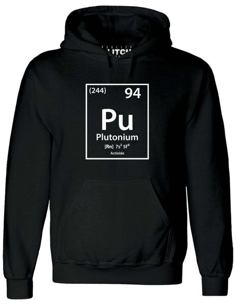 Reality Glitch Plutonium Element Periodic Table Mens Hoodie Carousel 1