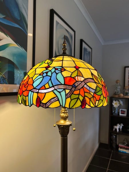 New Design Handmade Tiffany Floor Lamp 40cm Shade Carousel 2