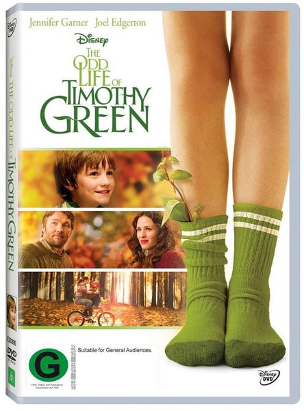 The Odd Life of Timothy Green DVD k2 Carousel 1